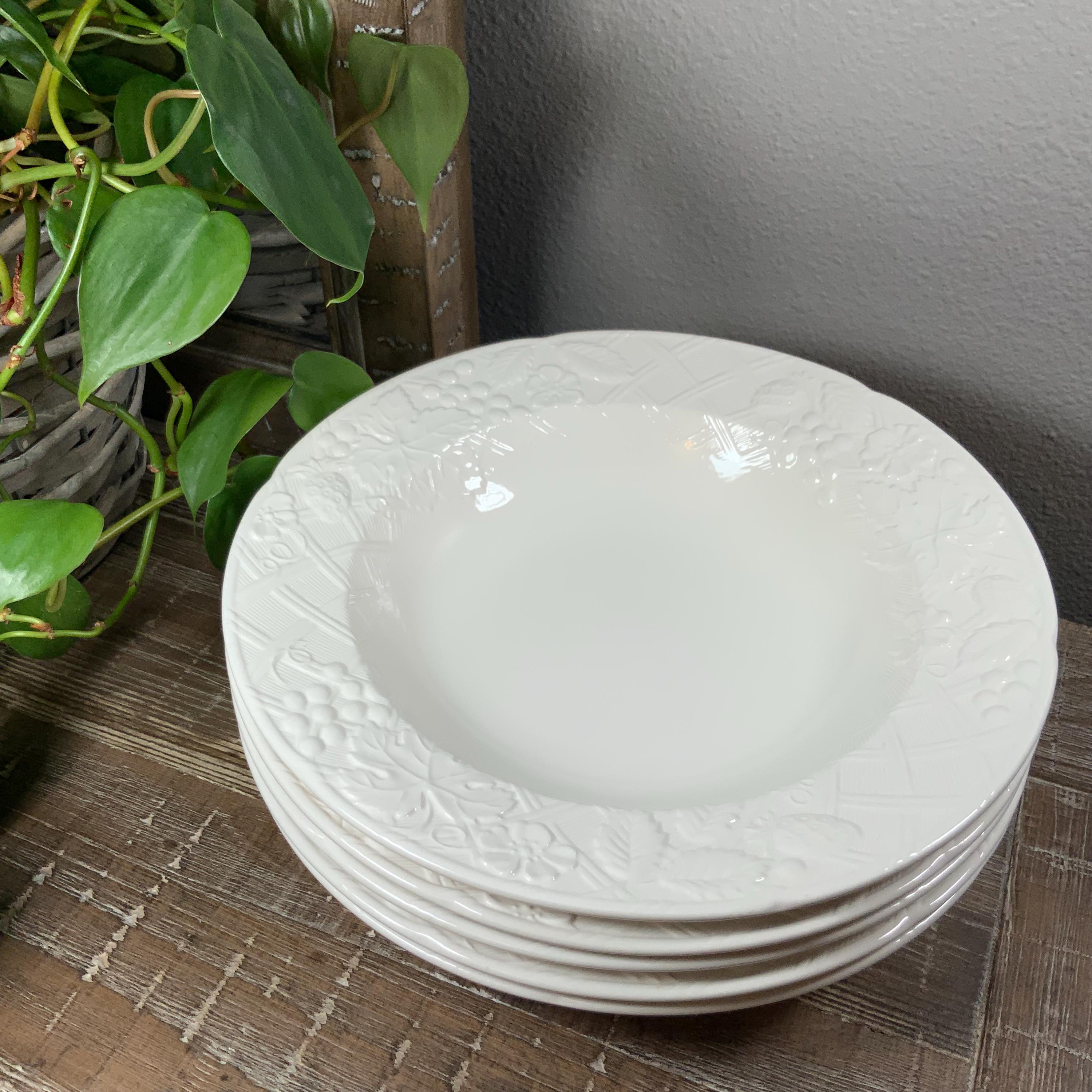 Wide Rimmed Soup Bowl - Etsy