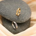 Personalized Birth Flower Ring, Dainty Custom Stacking Ring, Minimalist Floral Jewelry, Gift for Mom, Bridesmaid, Size US(3-12), mothers day product logo