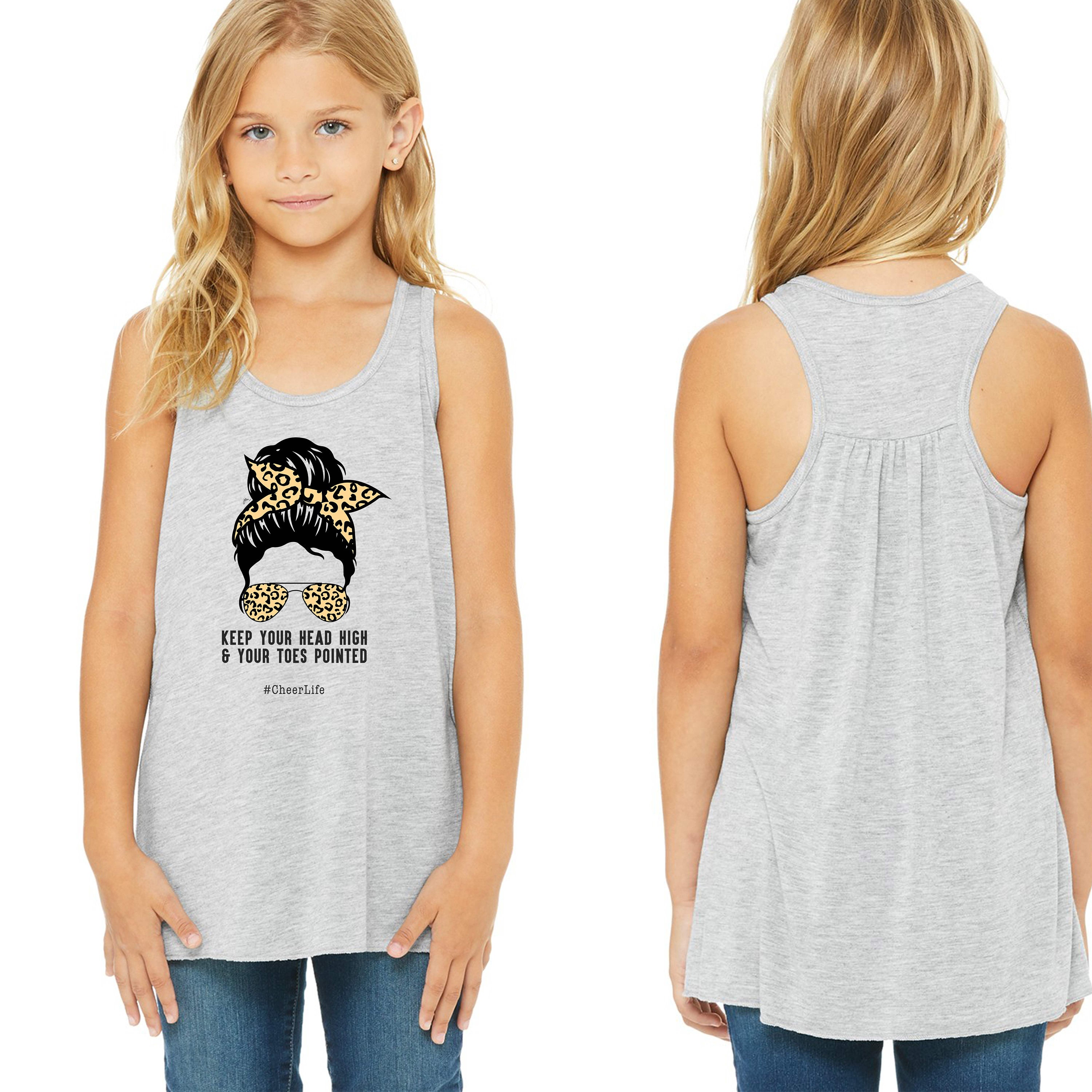 Cheer Life Youth Tank Top Cheerleading Love Kids Shirt Messy Etsy