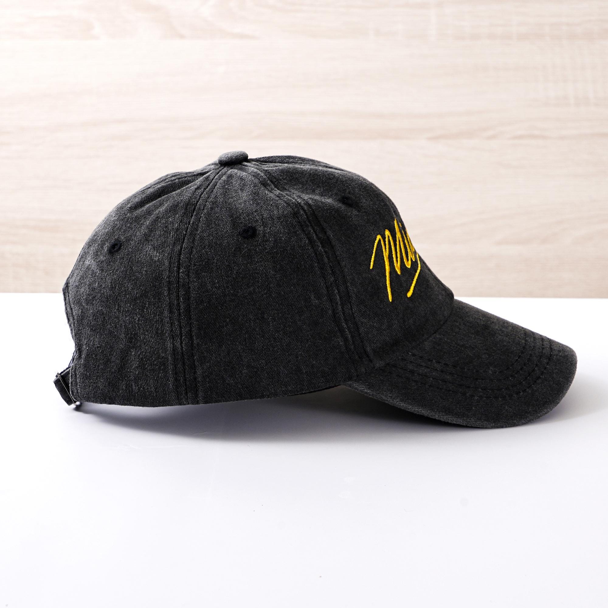 Embroidered Hat, Michael Jackson Hat, Baseball Hat, King of Pop