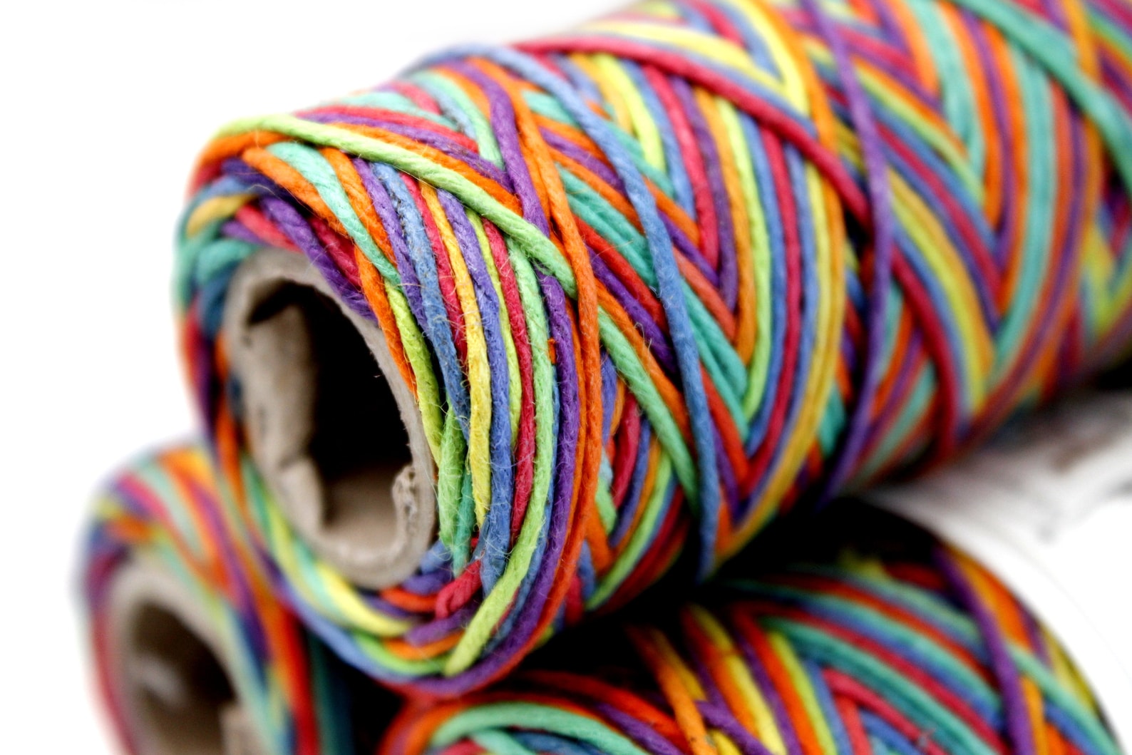 Rainbow Hemp Twine Multicolor 1mm High Quality Colored Hemp Etsy