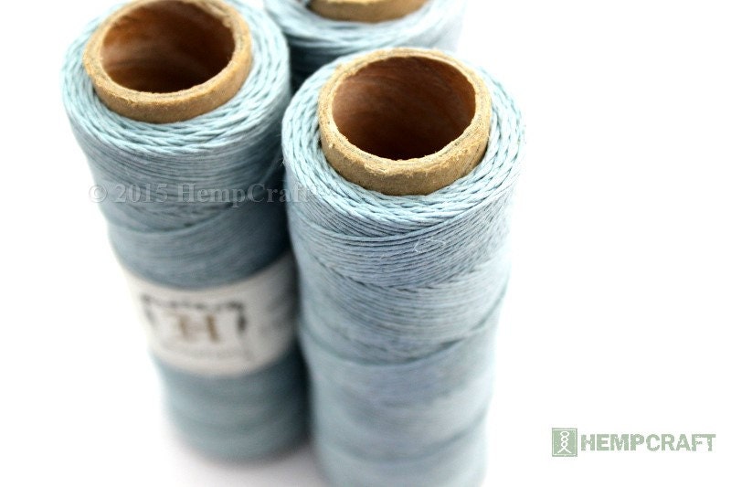 Thin Hemp Twine Light Blue High Quality .5mm Micro Macrame Etsy