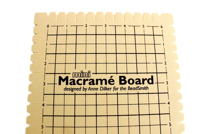 Mini Beadsmith™ Selfhealing Foam Macrame Board 6 X Etsy