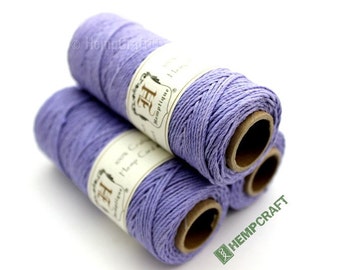 1mm Hemp Twine, French Blue, High Quality Hemp Craft Cord - (#24)