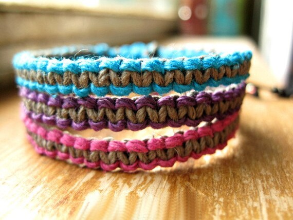 Etsy shop hemp bracelets