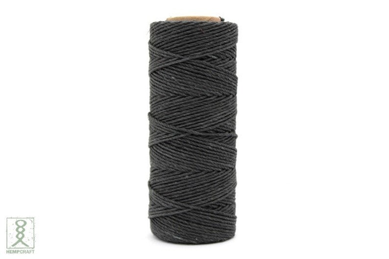 Grey Hemp Twine, Dark Gray Hemp Cord 205ft 20lb Test Eco-Friendly, Biodegradable, Colorfast 38 image 2