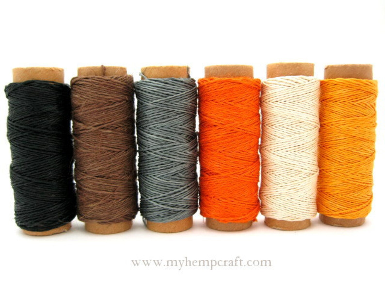 Hemp Thread Harvest Colors o.2mm Hemp Craft Embroidery Thread Etsy