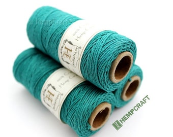 1mm Hemp Twine, Meadow Green, High Quality Hemp Craft Cord - (#8)