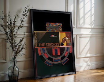 The Strokes Poster | Room on Fire Poster | Album Cover Poster | High Quality Prints | Music Gifts | Free USA Shipping | Music Wall Decor