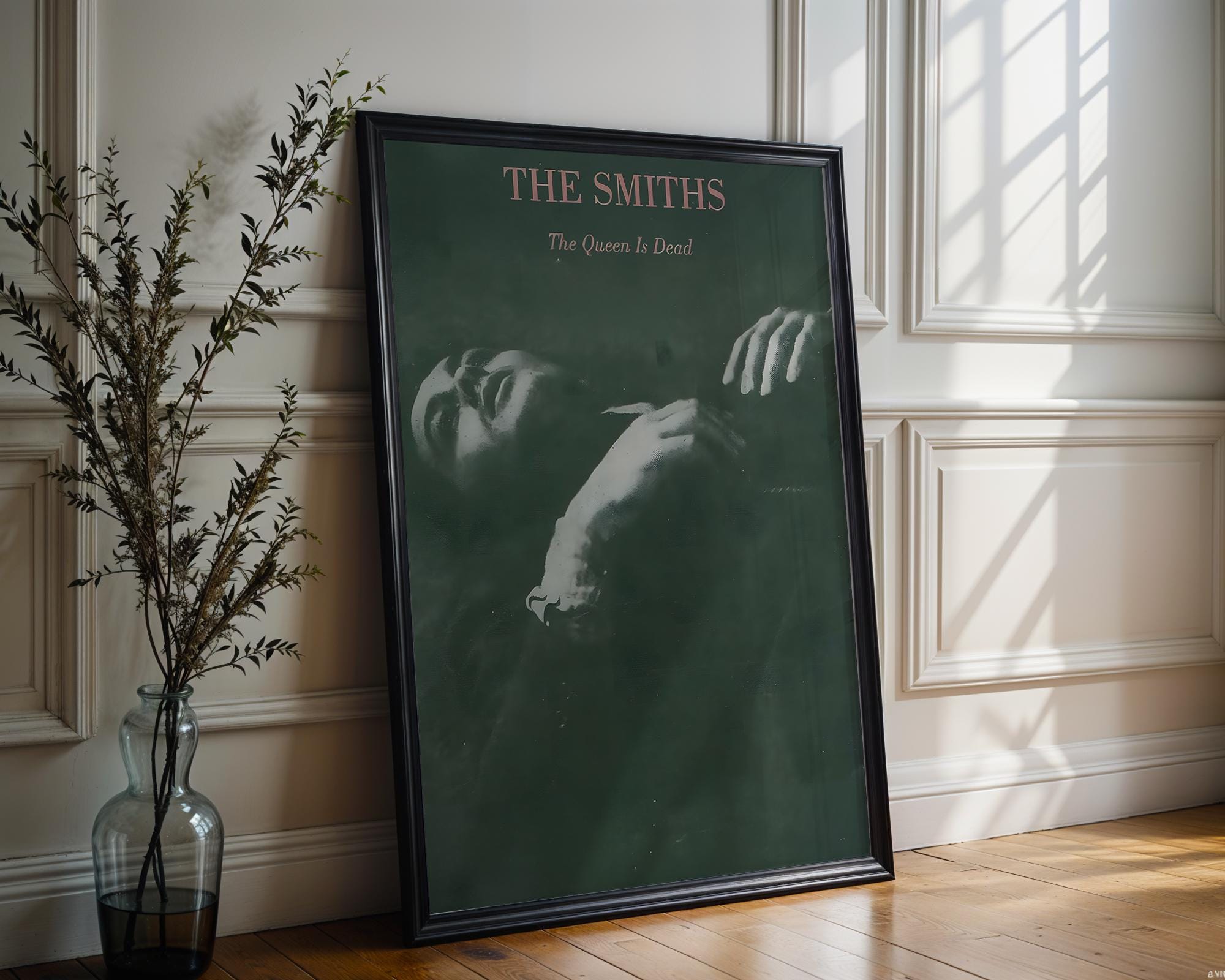 The Smiths The Queen Is Dead Leinwand Poster - 60x90cm Musik Kunst