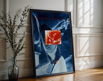 Dire Straits Poster | On Every Street Poster | Album Cover Poster | High Quality Print | Music Gifts | Free USA Shipping | Wall Decor Poster