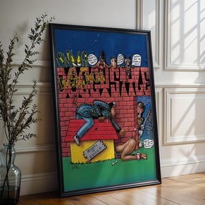 Snoop Dogg Poster | Doggystyle Poster | Album Cover Poster | High Quality Prints | Music Gift | Free USA Shipping | Wall Decor Posters