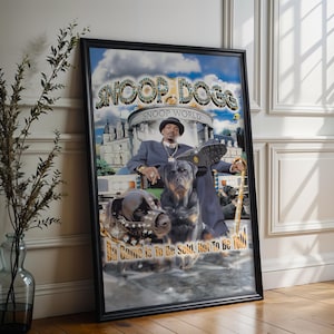 Snoop Dogg Poster | Da Game Is to Be Sold, Not to Be Told Poster | Album Cover Poster | High Quality Prints | Music Gift | Free USA Shipping
