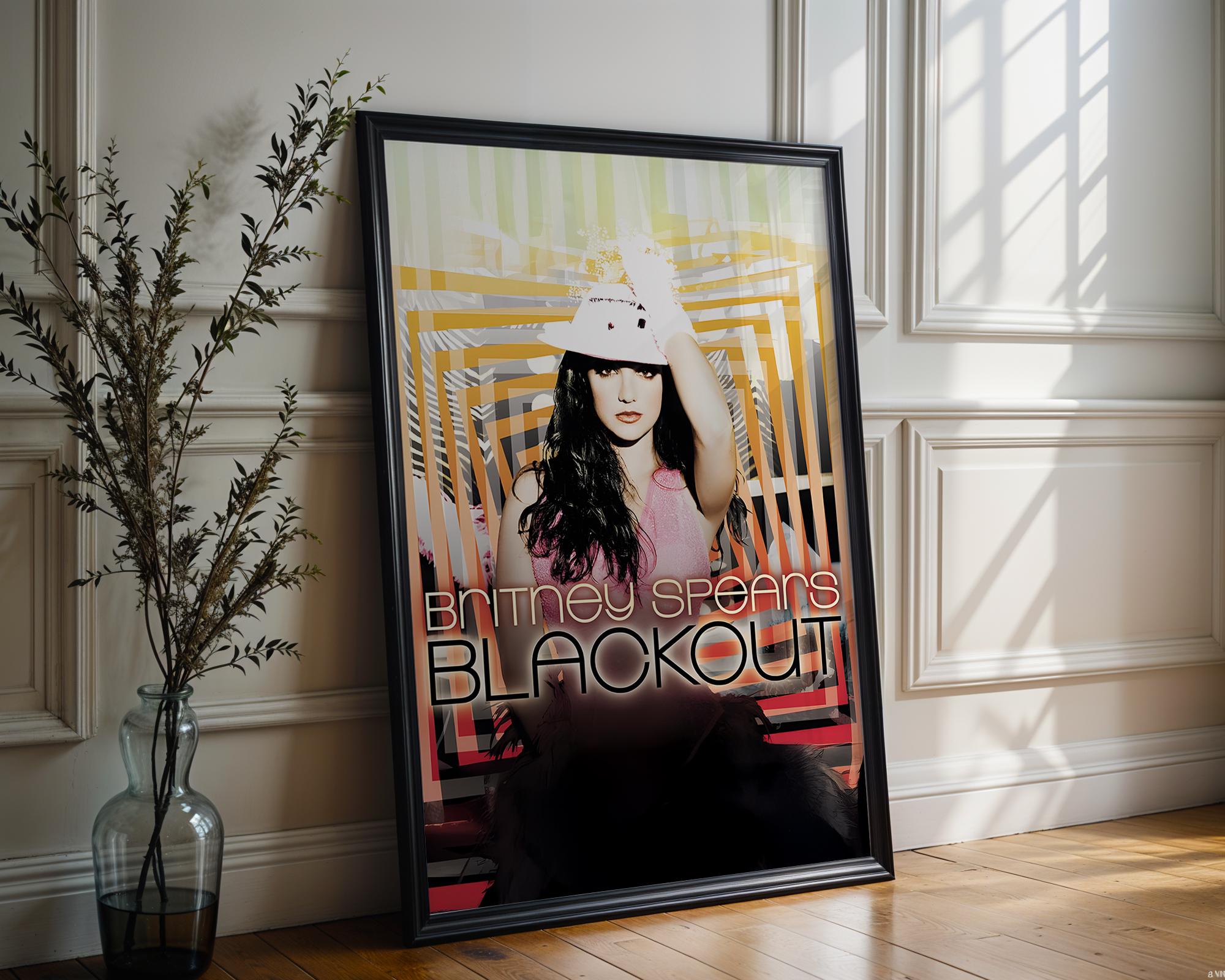 Blackout Britney - Etsy