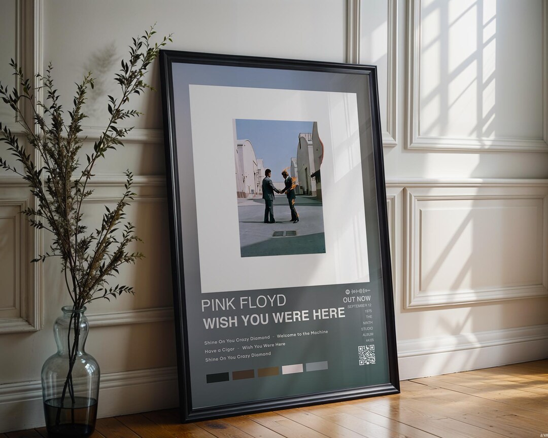 Pink Floyd Poster Wish You Were Here