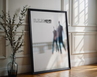 R.E.M. Poster | Around the Sun Poster | Album Cover Poster | High Quality Prints | Music Gifts | Free USA Shipping | Wall Decor Poster