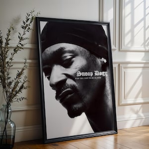 Snoop Dogg Poster | Paid tha Cost to Be da Boss Poster | Album Cover Poster | High Quality Prints | Music Gift | Free USA Shipping