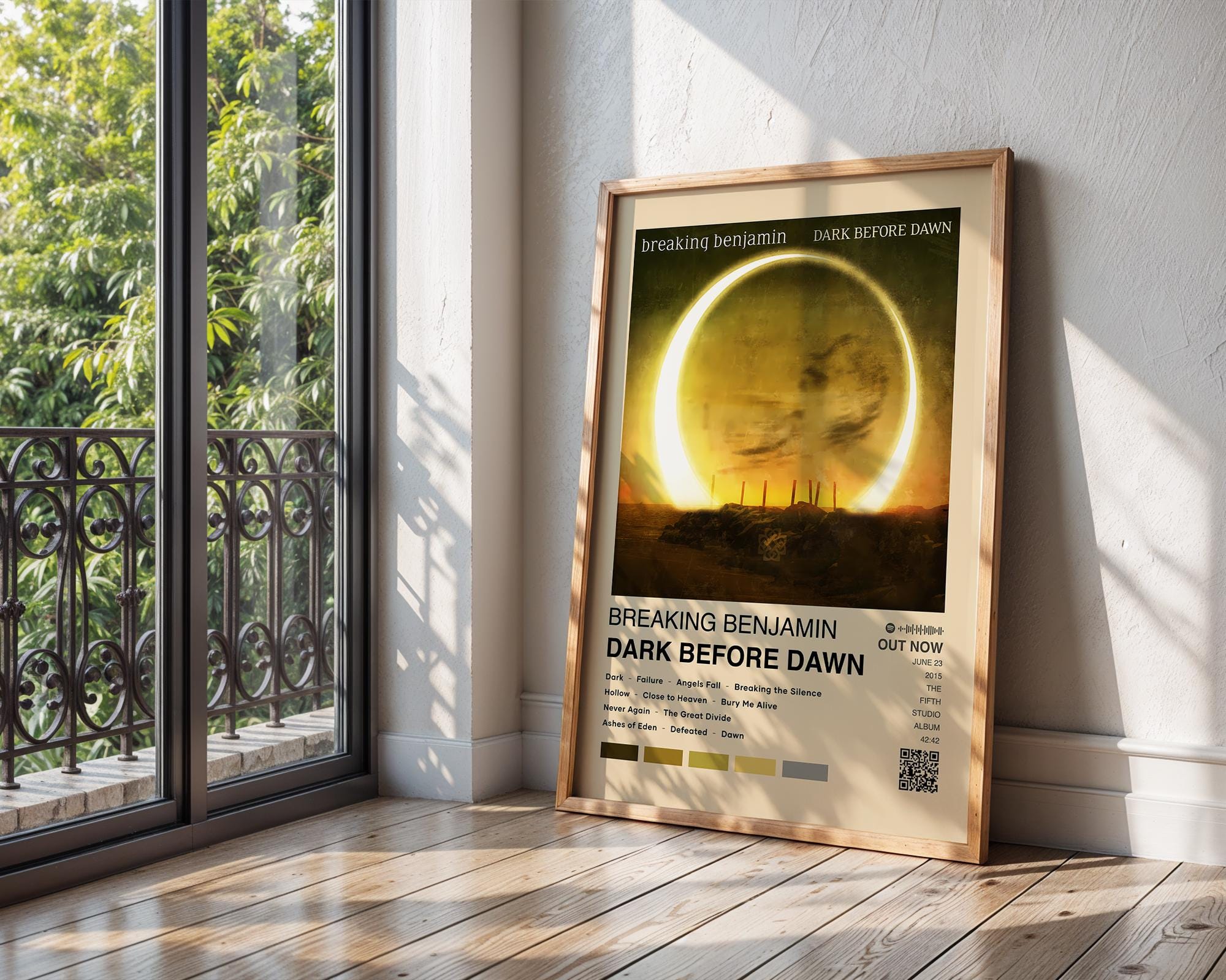 Breaking Benjamin Poster | Dark Before Dawn Poster | 4 Colors