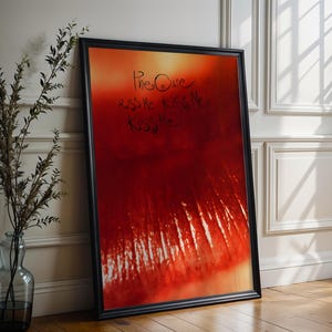 The Cure Kiss Me Kiss Me Poster - Etsy