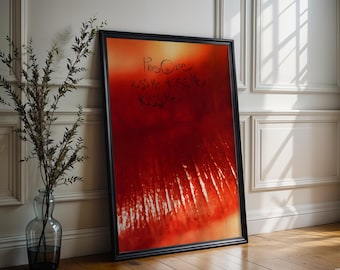 ザキュアー　ポスター　キスミーキスミーキスミー The Cure Poster | Kiss Me, Kiss Me, Kiss Me Poster | Rock Music