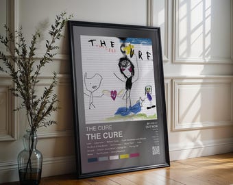 The Cure Tour 1984 - Derived From a Tour Poster for the Cure's 184