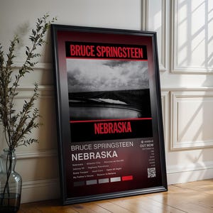 Springsteen Nebraska Poster - Etsy
