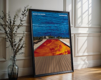 Poster dei Red Hot Chili Peppers / Poster di Californication / Poster della copertina dell'album / Stampe di alta qualità / Regalo musicale / Spedizione gratuita negli USA / Arte murale