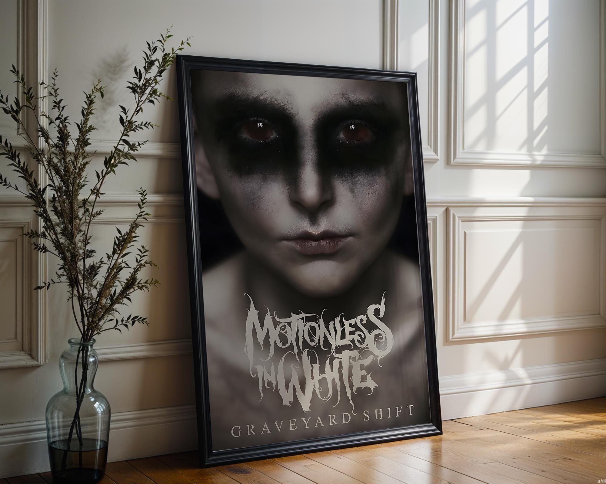Motionless in White Poster | Graveyard Shift Poster | Album Cover