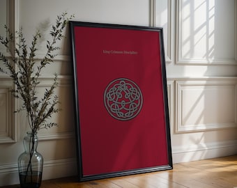 King Crimson Poster | Discipline Poster | Album Cover Poster | High Quality Prints | Music Gifts | Free USA Shipping | Wall Decor Poster