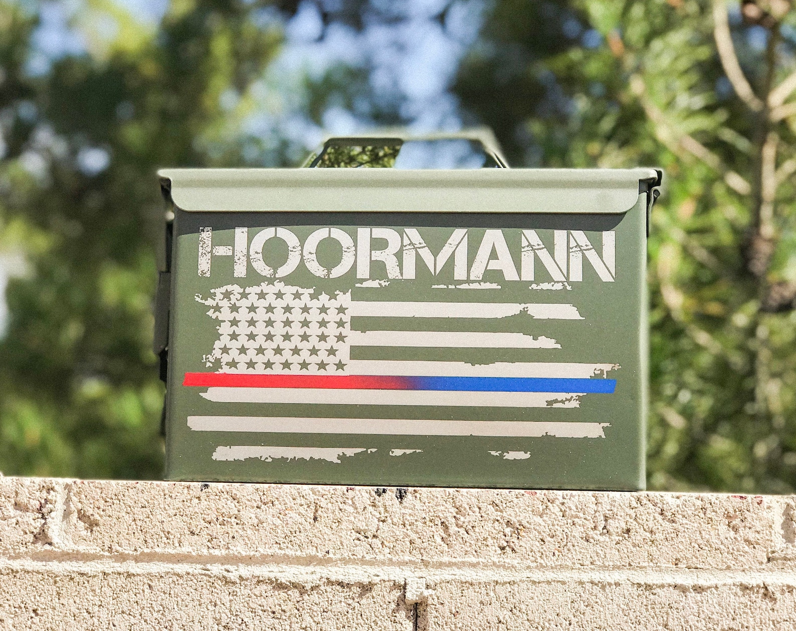 Military Gift Box Veteran Ammo Storage Box Personalized Etsy