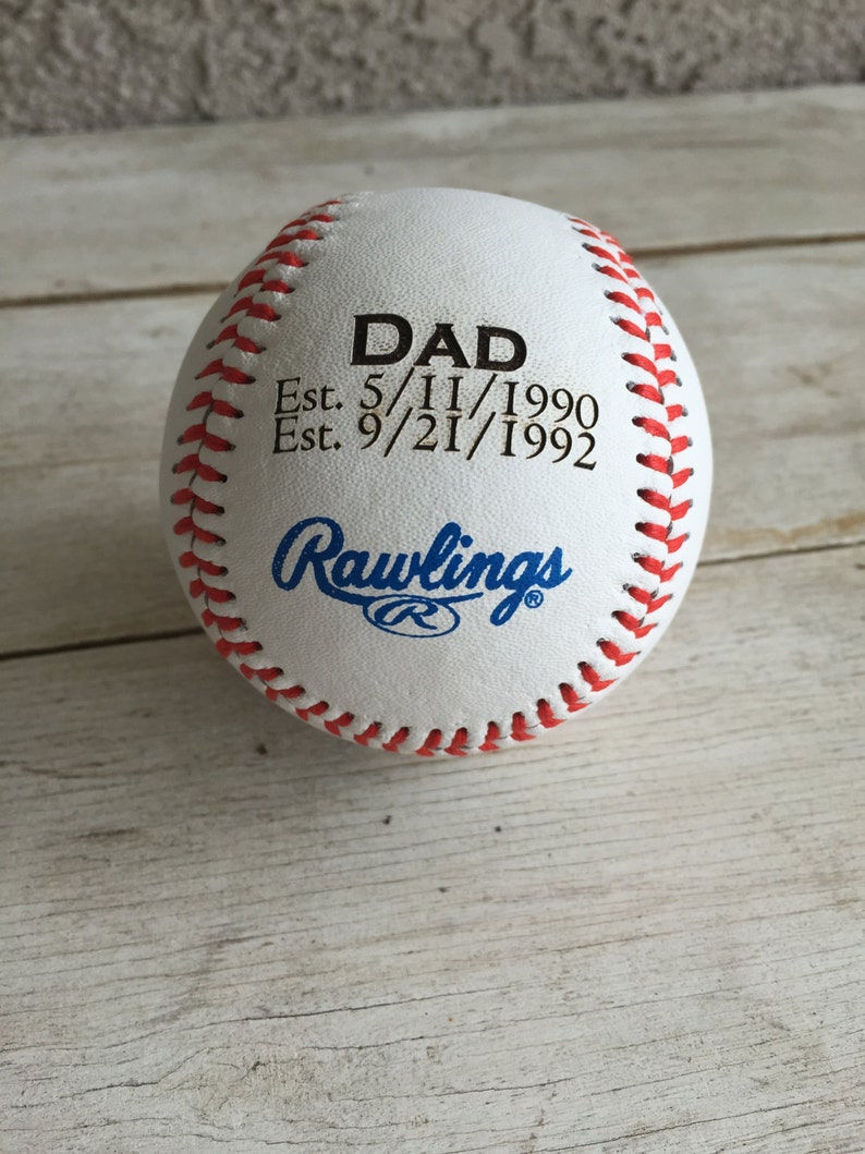 Baseball Christmas Gift Custom Wedding Present Groom Groomsmen Etsy