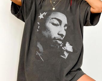 T-shirt Pharrell con colori comfort - T-shirt Pharrell Williams - T-shirt rapper - T-shirt concerto