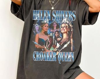 Comfort Colors Helen Shivers Croaker Queen Vintage Shirt, Helen Shivers Top, Helen Shivers Croaker Queen, Sarah Michelle Gellar Shirt