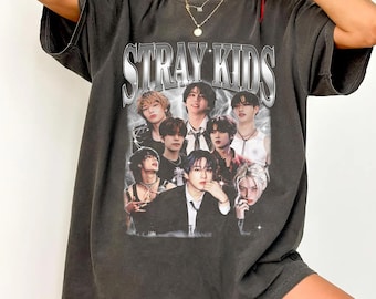Comfort Colors Stray Kids Dominate World Tour 2025 Tee, Stray Kids Skzoo Tee, Stray Kids Member Tee, Stray Kids Hop Album Shirt