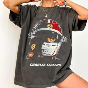 Comfort Colors Charles Leclerc Vintage T-Shirt, Charles Leclerc Shirt, Gift For Woman and Man Unisex T-Shirt