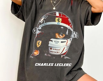 Comfort Colors Charles Leclerc Vintage T-Shirt, Charles Leclerc Shirt, Gift For Woman and Man Unisex T-Shirt