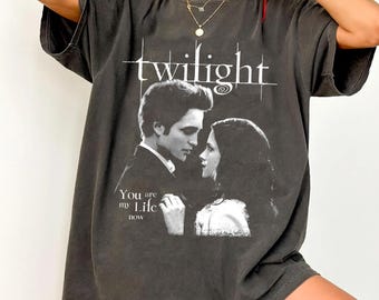 Comfort Colors Twilight Shirt, Twilight Fans Gift Shirt, Gift For Twilight Lover, Saga Comic Retro Shirt, Vampires Romance shirt