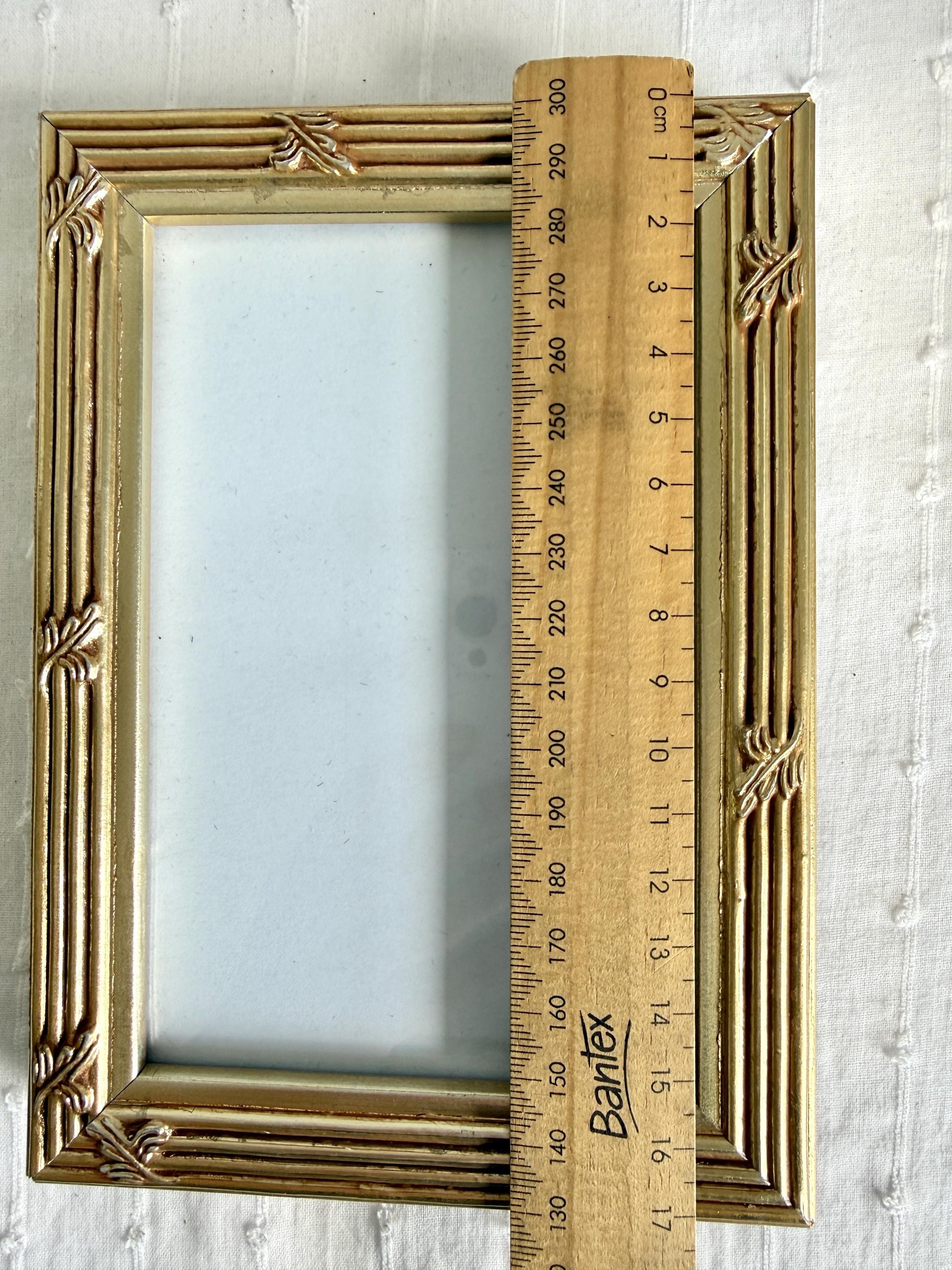 Vintage Gold Tone Photo Frames Set - Etsy Australia