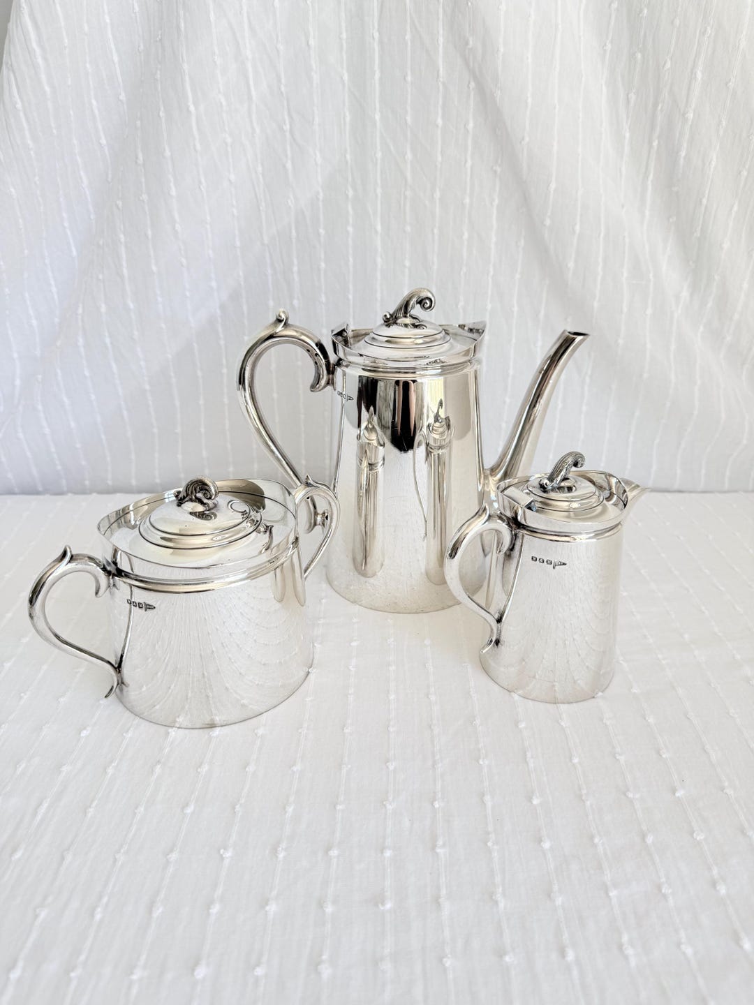 Halls Tea Set Vintage Walker & Hall Silver Plated Tea Set - Etsy