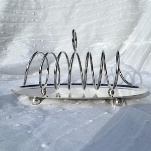 Rejilla para tostadas Imperial EPNS, vintage, plateada, tamaño A1 – Producto Phoenix