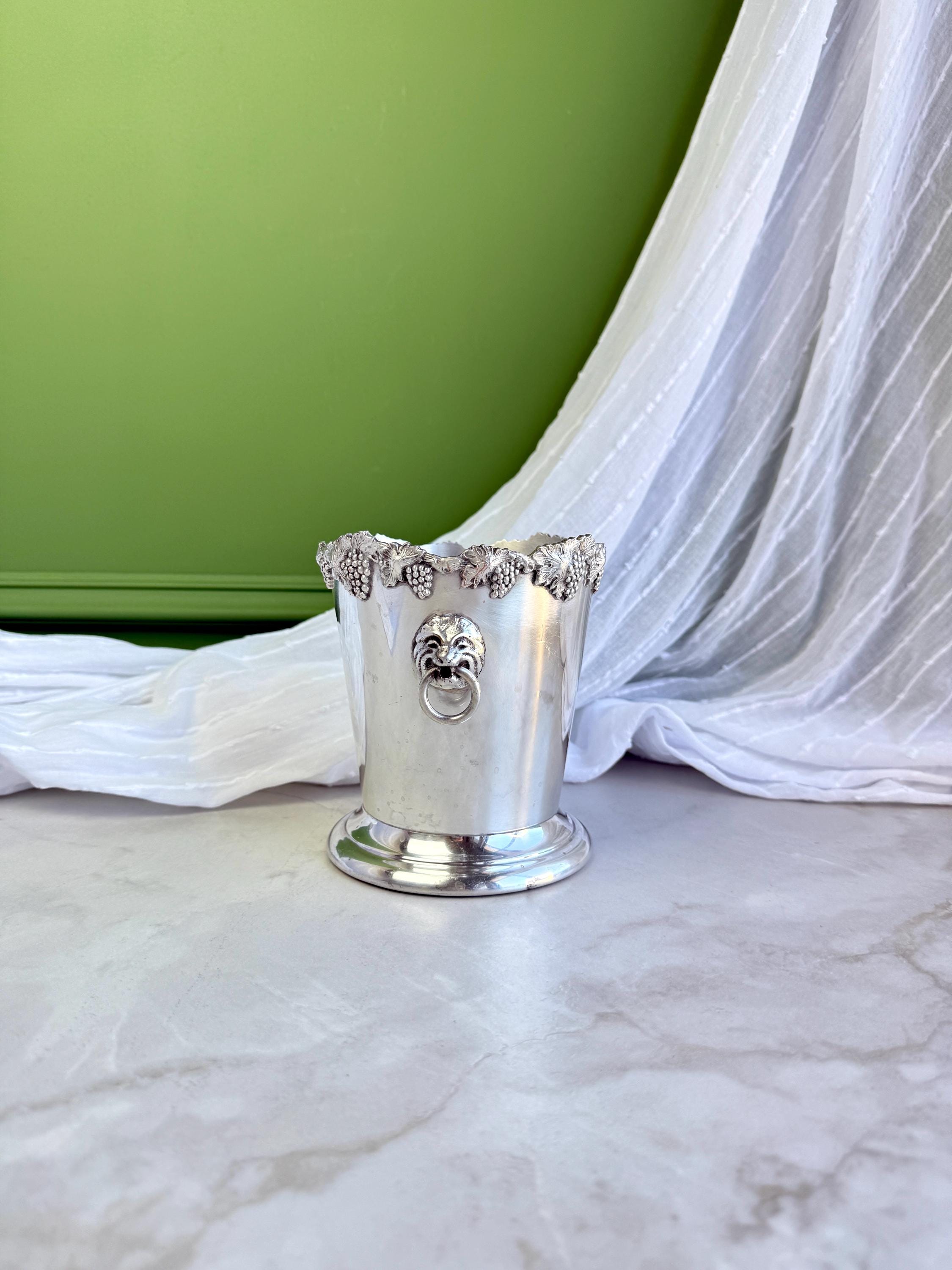Vintage Silver Plated Wine Cooler - Etsy