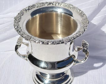 Vintage Viners verzilverde wijnkoeler champagne-emmer elegante ijsemmer Engeland