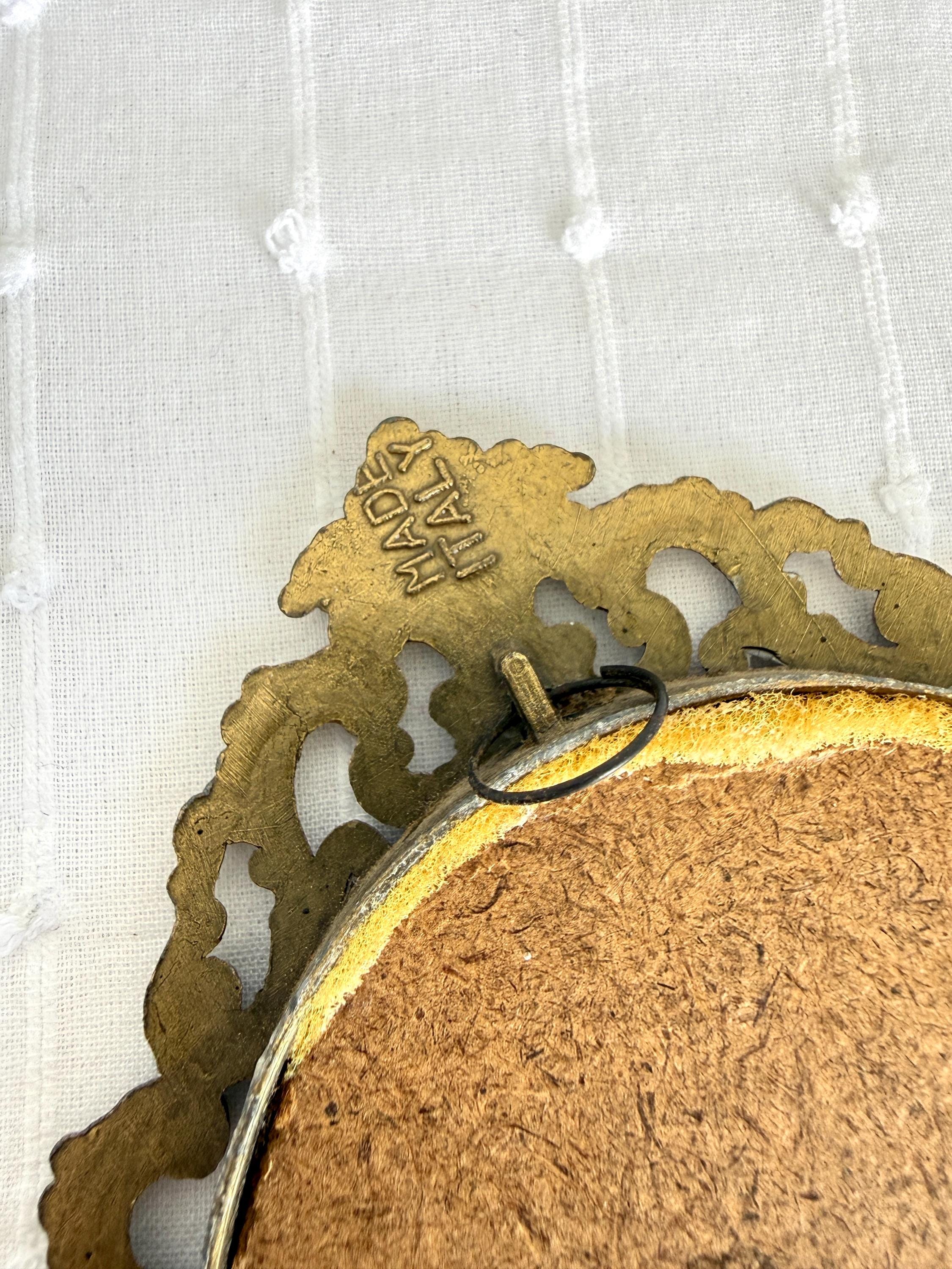 Vintage Ornate Oval Frame Made in Italy - Etsy Australia