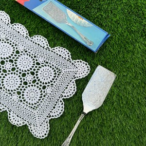 Vintage Silver Plated Cake Server