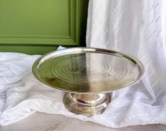 Vintage EPNS Pedestal Cake Stand