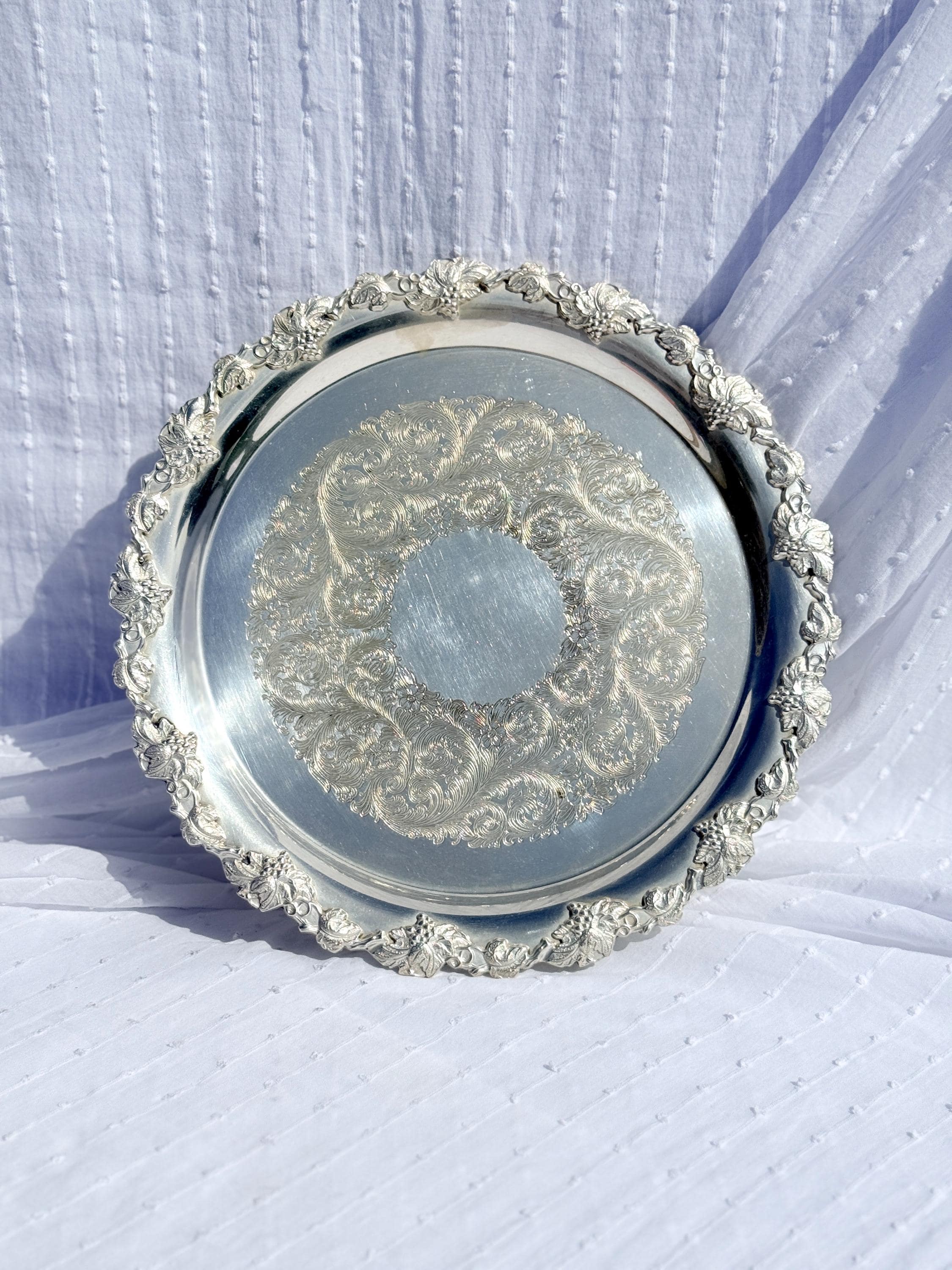Hecworth Silver Tray - Etsy