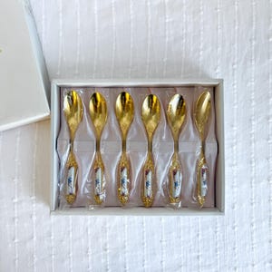 Gold Teaspoons Japan - Etsy