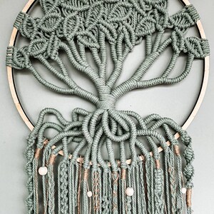 Tree Branch Macrame Macrame Tree of Life Wall Hanging – Boho Decor | 30 Cm | Custom Colors ...