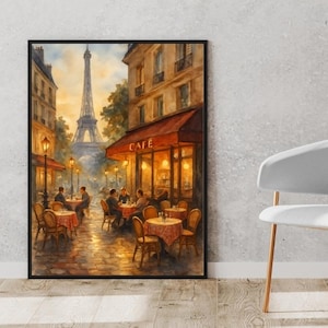 Conjunto de arte de parede da França – Pôsteres de viagem franceses para impressão – Paris, Provença, Vale do Loire – Decoração de paisagem vintage