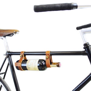 The Bicycle Wine Rack Bike Bottle Holder and Carrier for picnics image 2